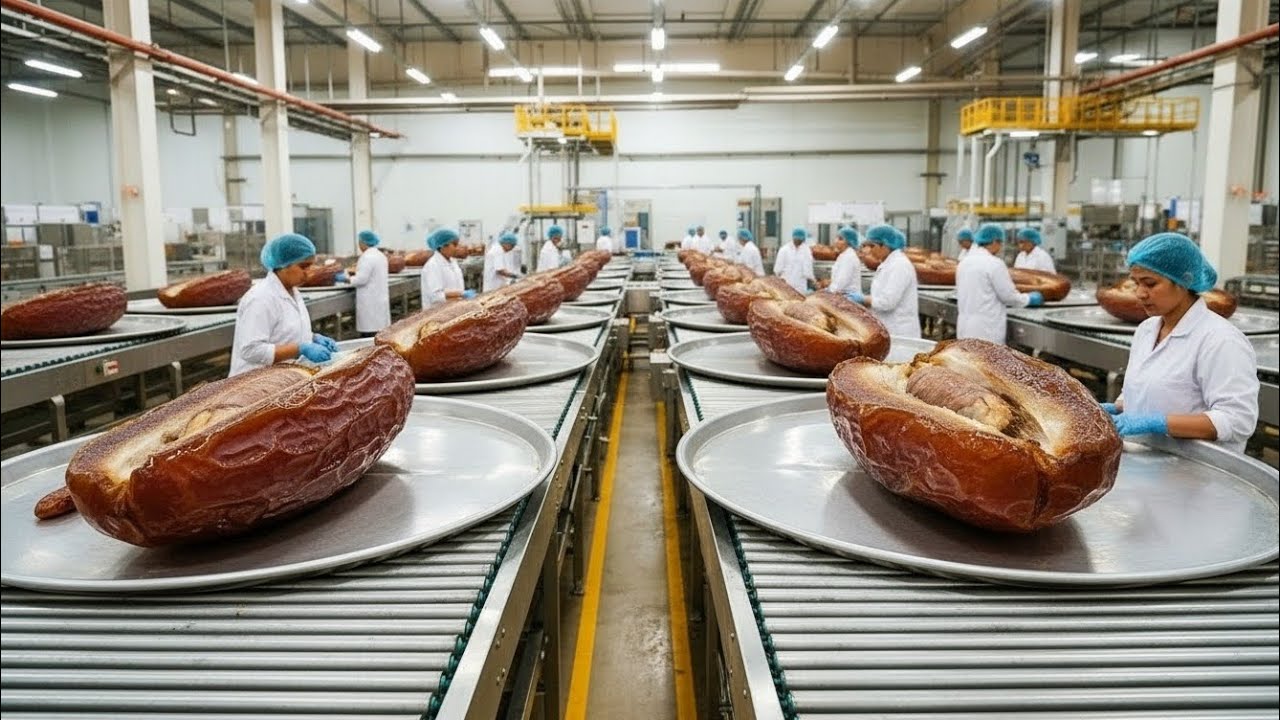 Inside a Date Processing Factory | How Dates Are Cleaned, Dried & Packed[FULL PROCESS]