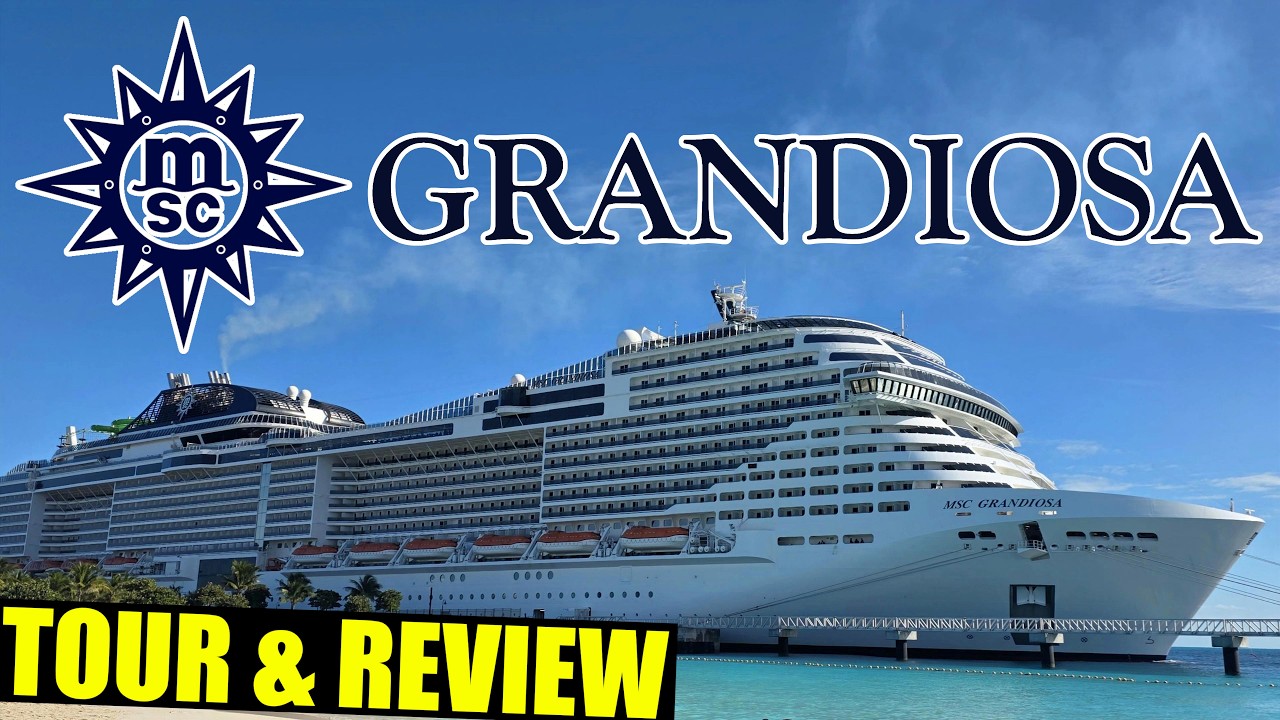 Обзор и экскурсия по лайнеру MSC Grandiosa в 2026 году.