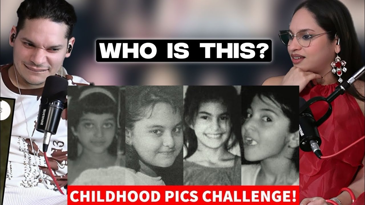 THIS WAS HARD!!Waleska & Efra react to Guess the Bollywood Actress by THEIR CHILDHOOD Pictures🤔