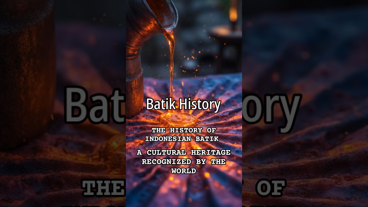 The History of Indonesian Batik! #indonesianbatikhistory