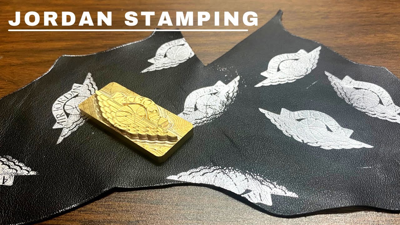 Jordan Leather Foil Stamping (Unboxing)
