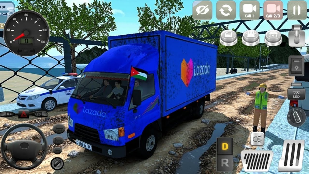 Minitruck Simulator Vietnam Mobile | Tight Road Cargo Delivery Challenge