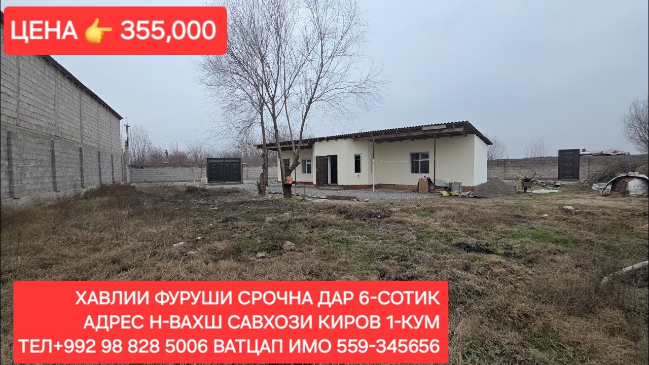 Н-ВАХШ ХАВЛИИ ФУРУШИ ЧИСЛОИ 20,01,2026,СОЛ.