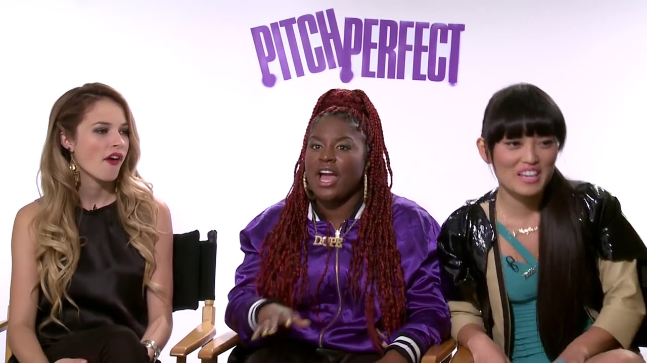Pitch Perfect  Ester Dean & Alexis Knapp & Hana Mae Lee Interview