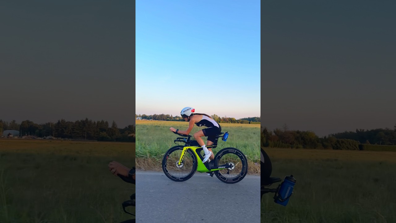 Cycling ASMR. Silence please. Sound on #triathlete #cycling #sports #cyclist #athlete #viral #bike