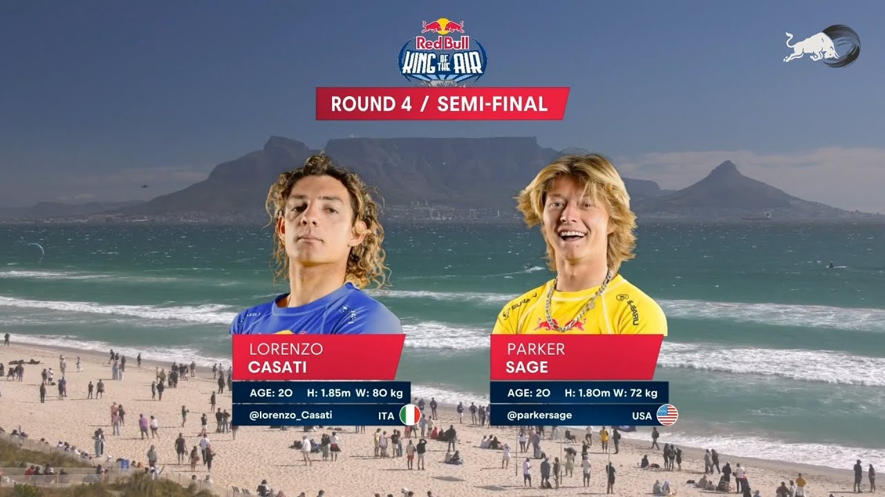 Semi -FINAL 1 of RED BULL KING OF THE AIR 2025 -  Lorenzo Casati \ Parker Sage