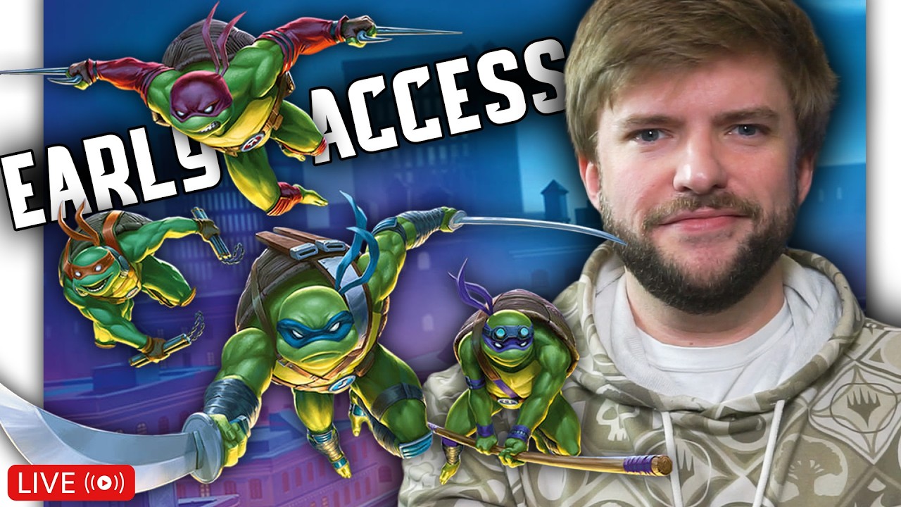 🔴TMNT MTG Early Access Day :: Guest: Nerd of the Rings :: !packpack