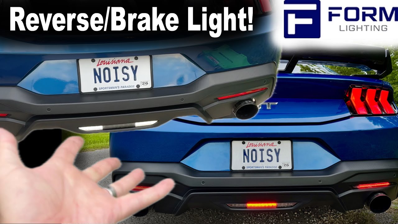 FORM Lighting Reverse Lamp for Mustang S650 - Unboxing / Install / Review!