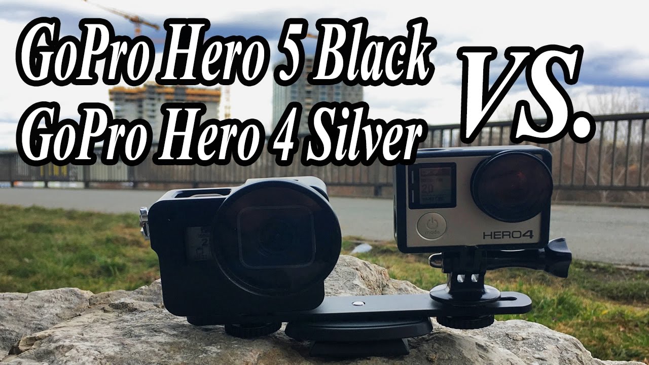 GoPro 4 Silver VS. GoPro 5 Black, Test, SlowMotion, Hero 4K