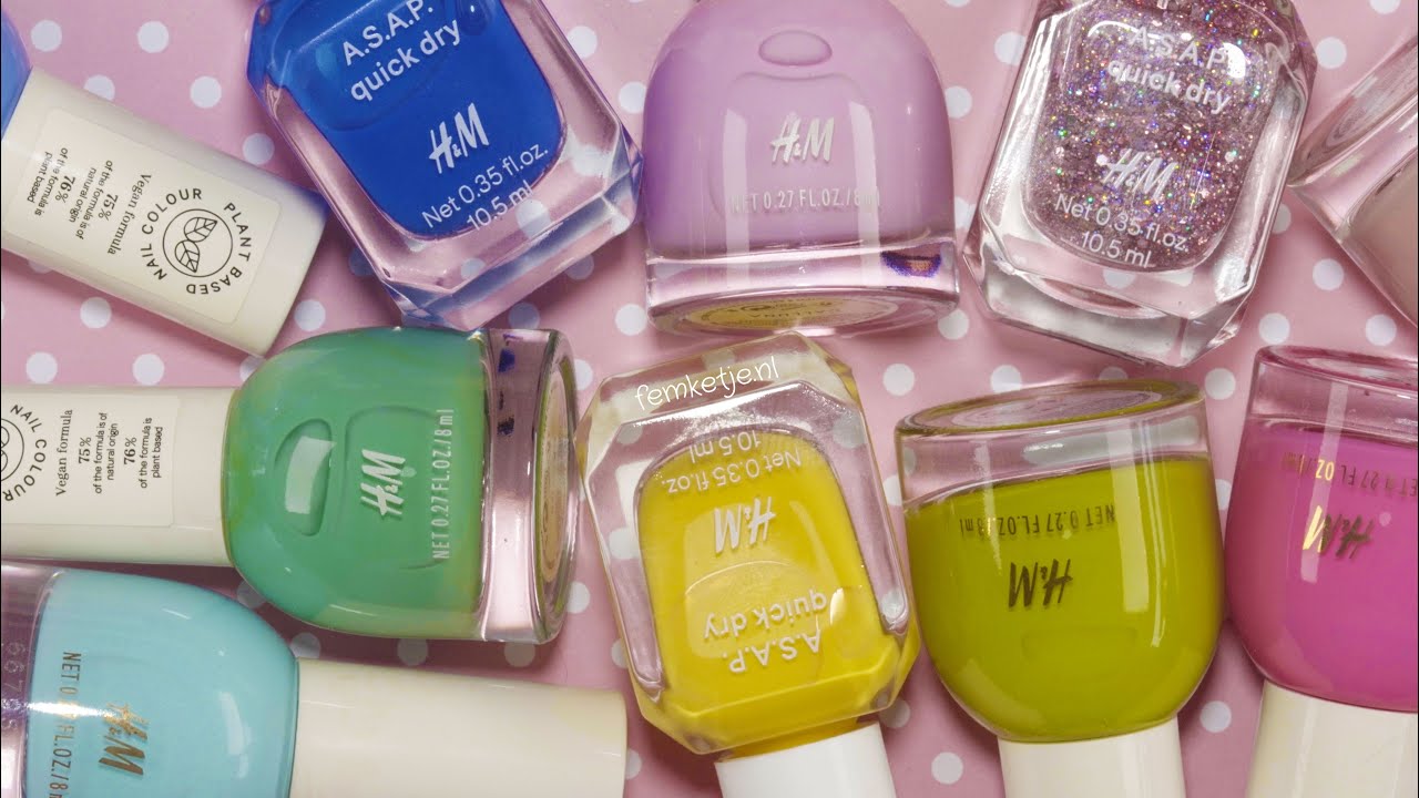 H&M Nail Polish Haul - femketjeNL