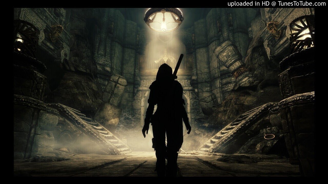 Skyrim Soundtrack - Under an Ancient Sun 500% Slower