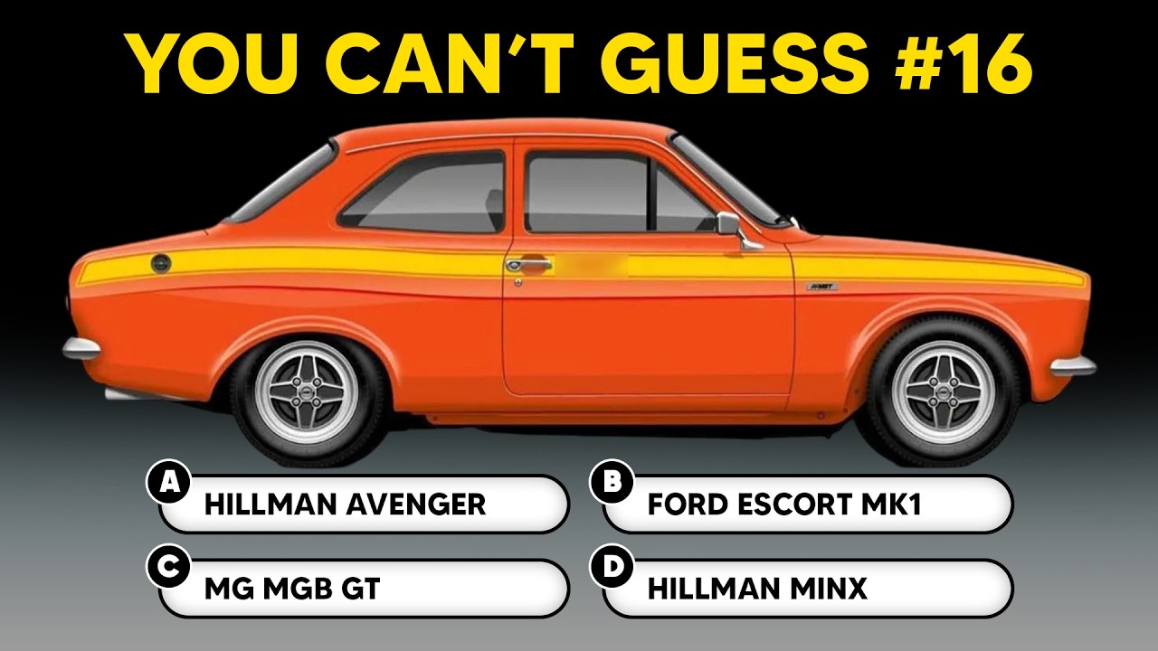 Can You Guess These 20 British Bestselling British Classic Cars Right? Start the Quiz Now