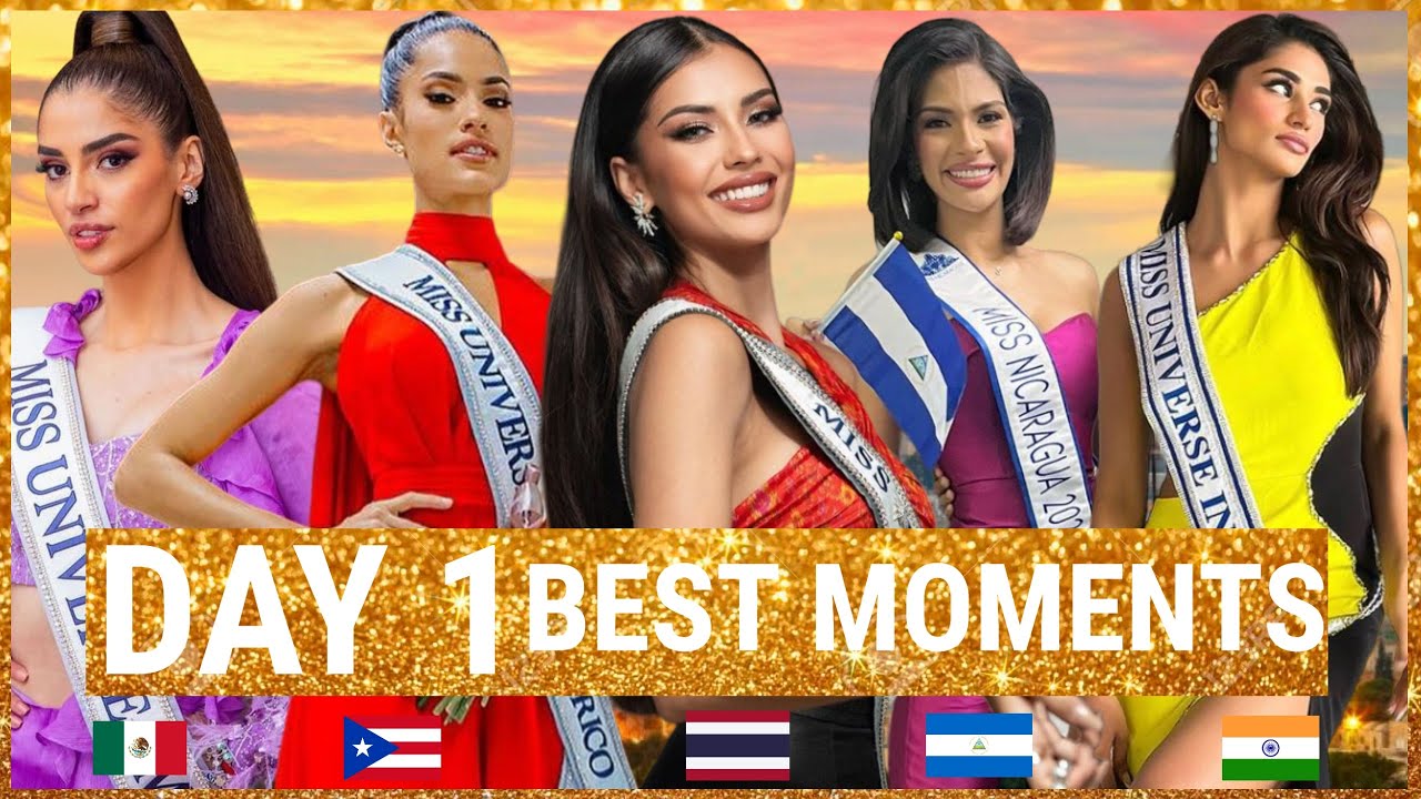 Miss universe 2023 DAY 1 BEST MOMENTS!