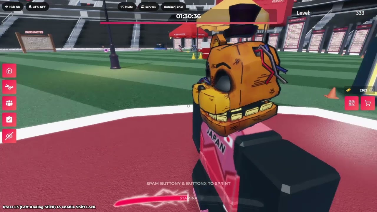 Becoming a Realistic Track and feild runner in Roblox