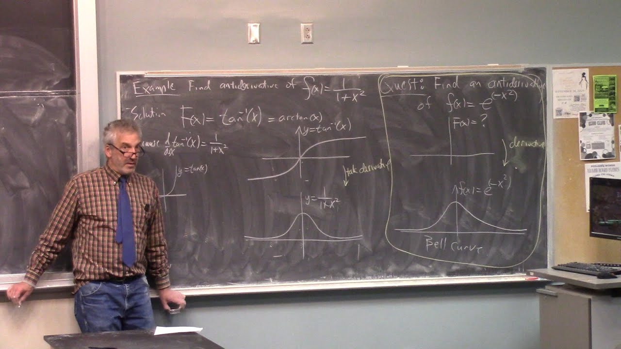 Mon Nov 10, 2025 Lecture (L30) Stewart Section, 4.7 (Antiderivatives)