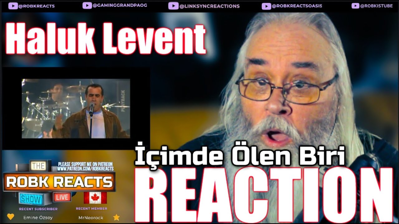 Haluk Levent Reaction – İçimde Ölen Biri – First Time Hearing – Requested
