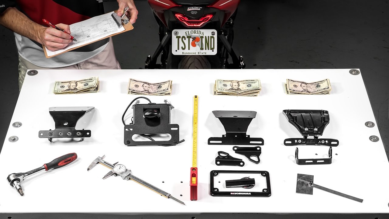 2015+ Yamaha R3 Fender Eliminator Comparison: TST, Yoshimura, Vagabond, & Graves by TST Industries