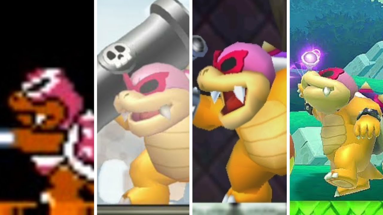 Evolution Des Combats De Roy Koopa (1988-2020)