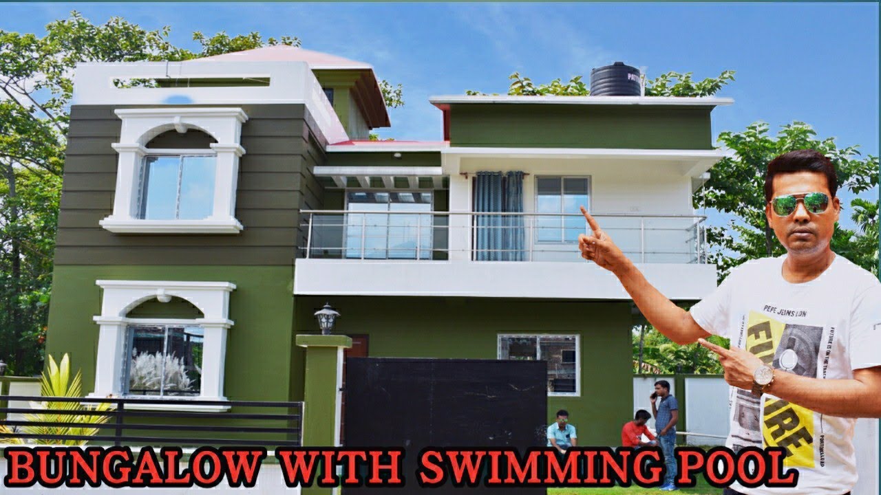 4 BEDROOM BUNGALOW WITH SWIMING POOL IN KOLKATA|4 BEDROOM BUNGALOW IN KOLKATA