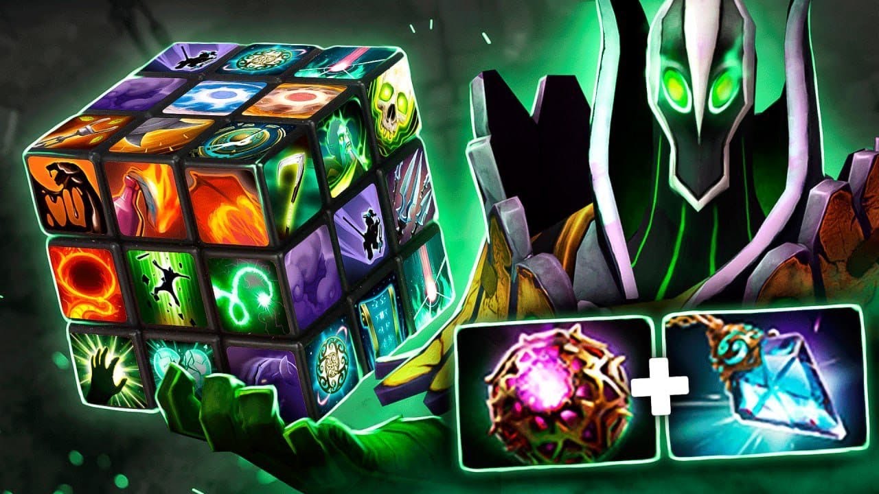 КНОПКИ БЕЗ КД МИД РУБИК - MID RUBICK DOTA 2