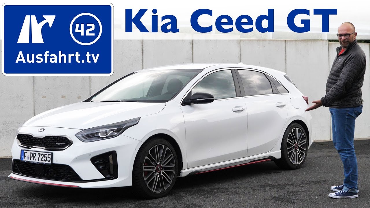 2019 Kia Ceed GT - Kaufberatung, Test deutsch, Review, Fahrbericht Ausfahrt.tv