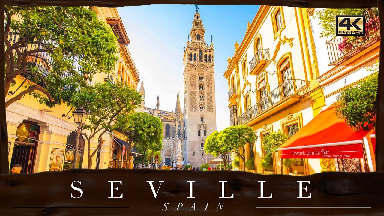 Seville ● Spain 🇪🇸 【4K】 Aerial Cinematic Drone