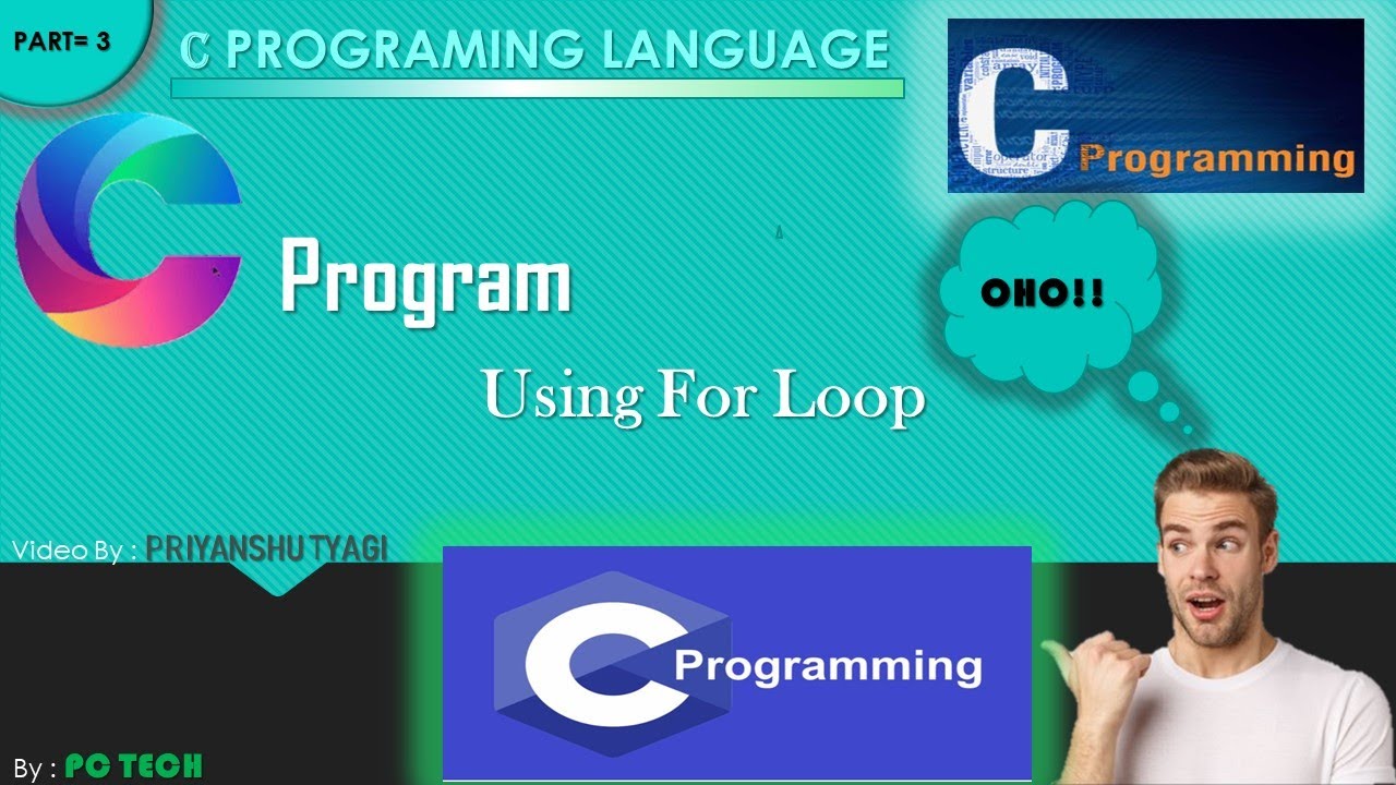 How to make c program using for loop || PRIYANSHU TYAGI