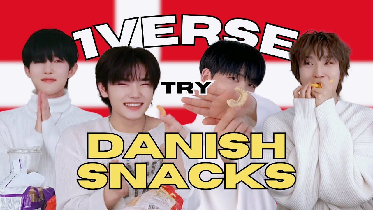 SNACK SPECIAL EP. 2 | 1VERSE Try DANISH Snacks For The First Time!