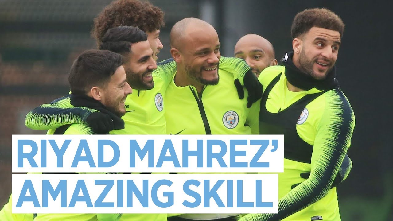 Riyad Mahrez' Amazing Skill | Training | Man City