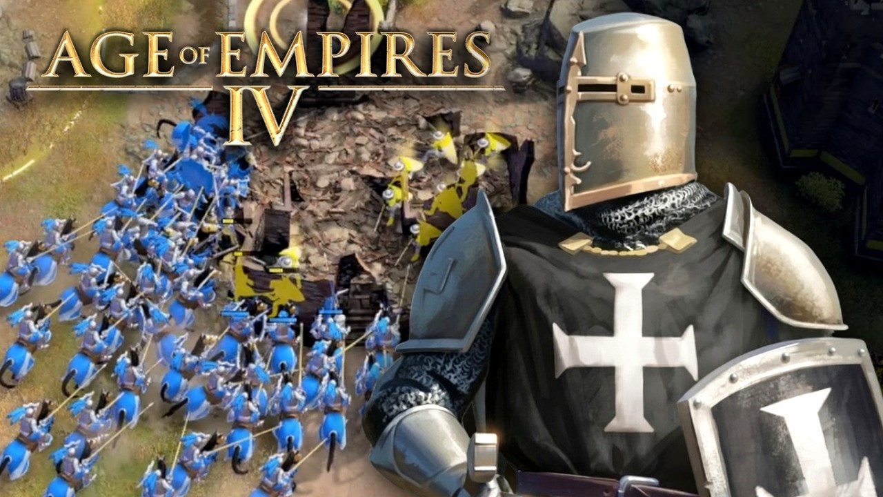 La GUERRA por TIERRA SANTA en AGE of EMPIRES 4 - Ranked 4v4 Platino