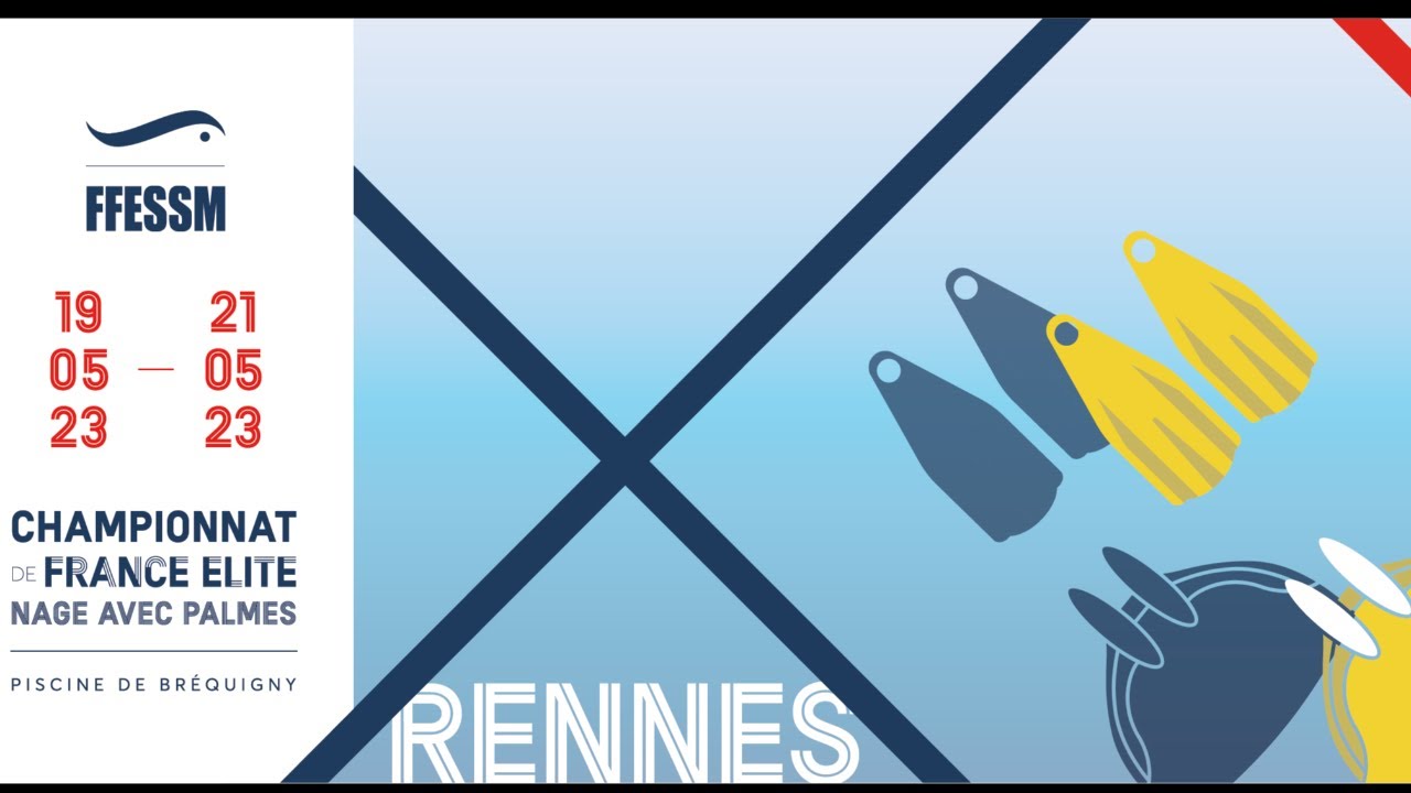 Championnat de France Elite de nage avec palmes 2023