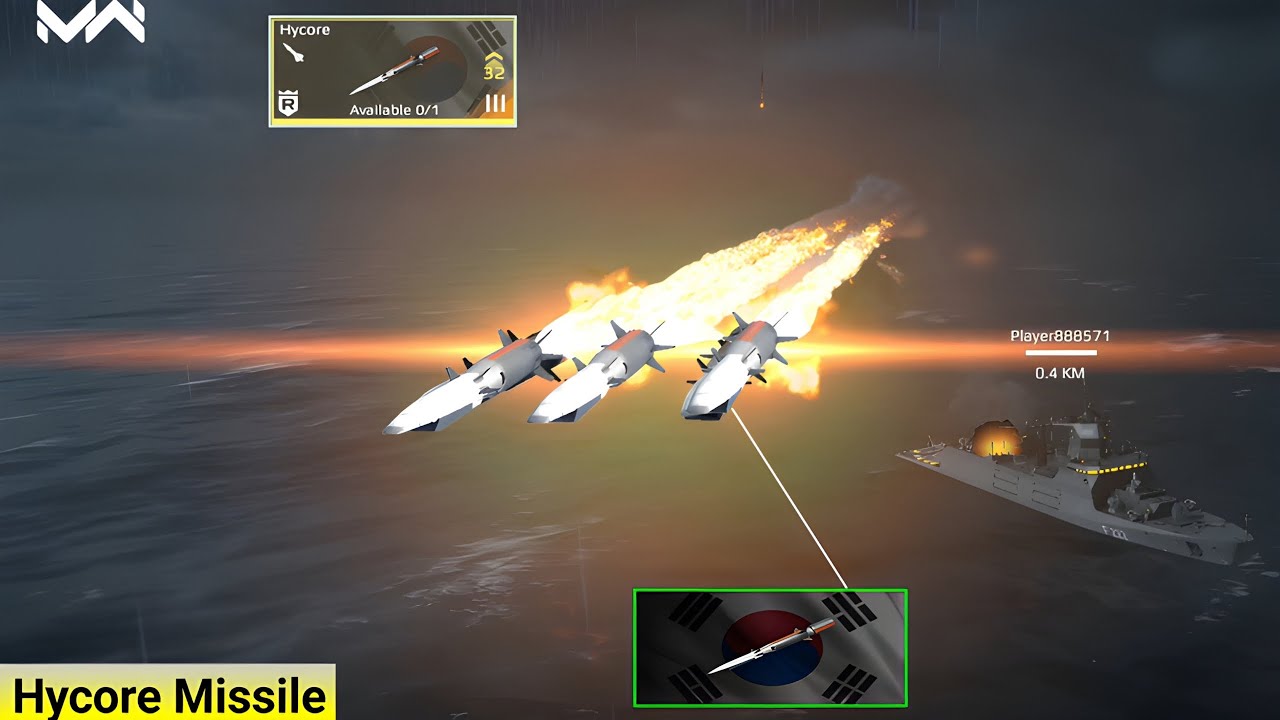 Hycore Hypersonic Missile in Modern Warships