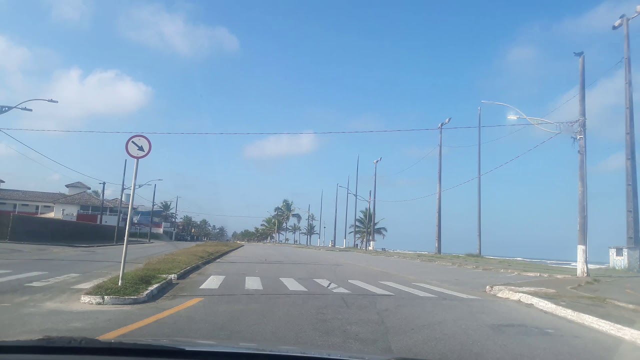 #Praia | #Orla da praia de Peruibe | litoral sul de São Paulo| 20.05.2020