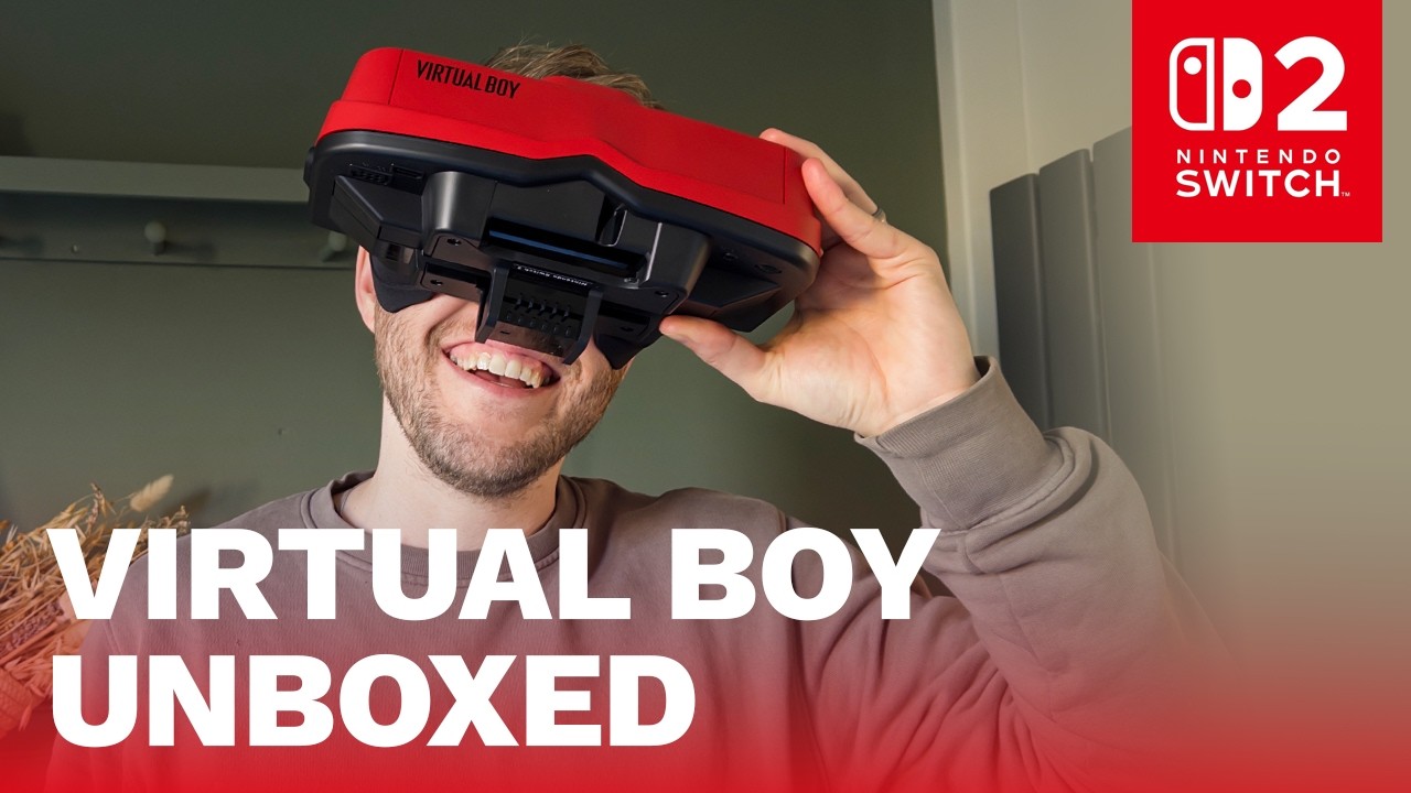 Unboxing the Virtual Boy for Nintendo Switch 2