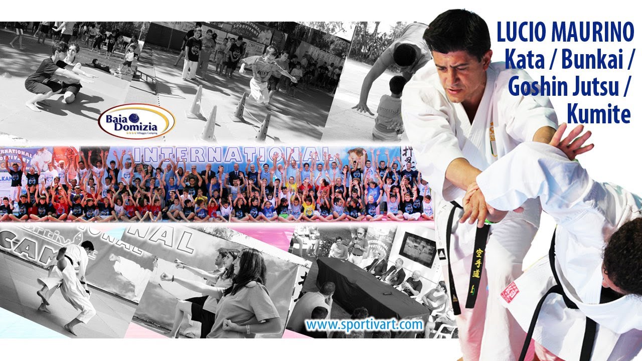 Lucio Maurino teaching KATA / GOSHIN JUTSU / KUMITE - International SportivArt Camp 2013