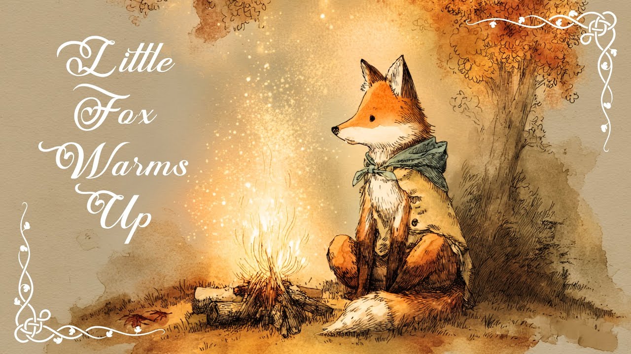 Little Fox Warms Up - Healing Celtic Music for Inner Peace and Mindful Reflection