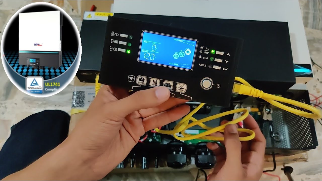 Inversor cargador solar LV6548 MPPSOLAR 6500W 120Vac 48Vdc unboxing primeras impresiones