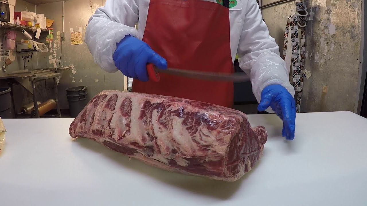 Curso de carnicería 19 ¡COMO CORTAR UN RIB EYE?   Los mejores de carne para la parrillada