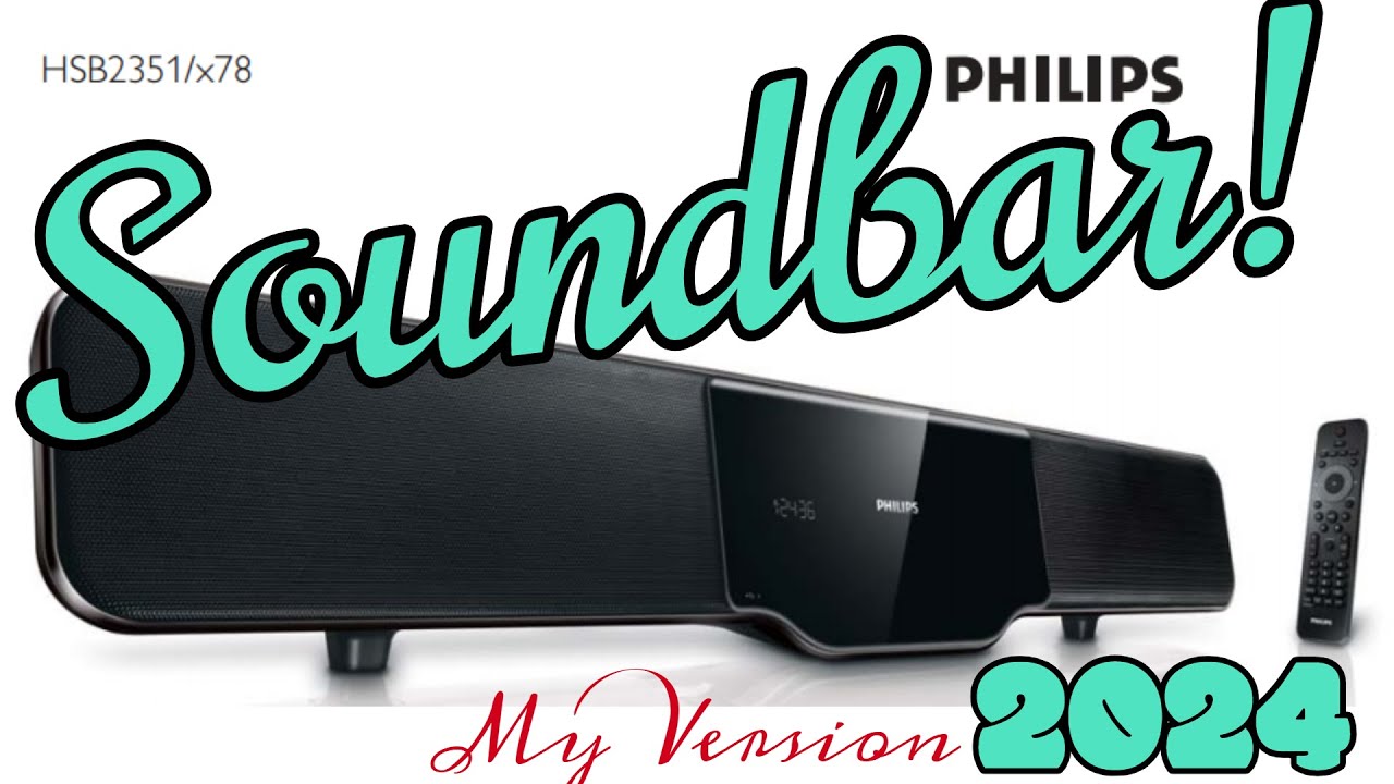 Soundbar Dvd Philips Home Theater System Hsb2351 + nova placa bluetooh 2024 + filtro conversor dc\dc