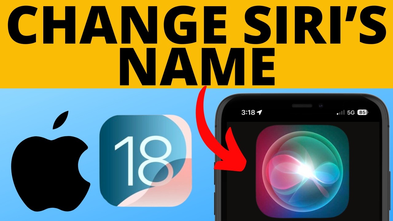 Как изменить имя Siri на любое другое на iPhone &mdash; iOS 18
