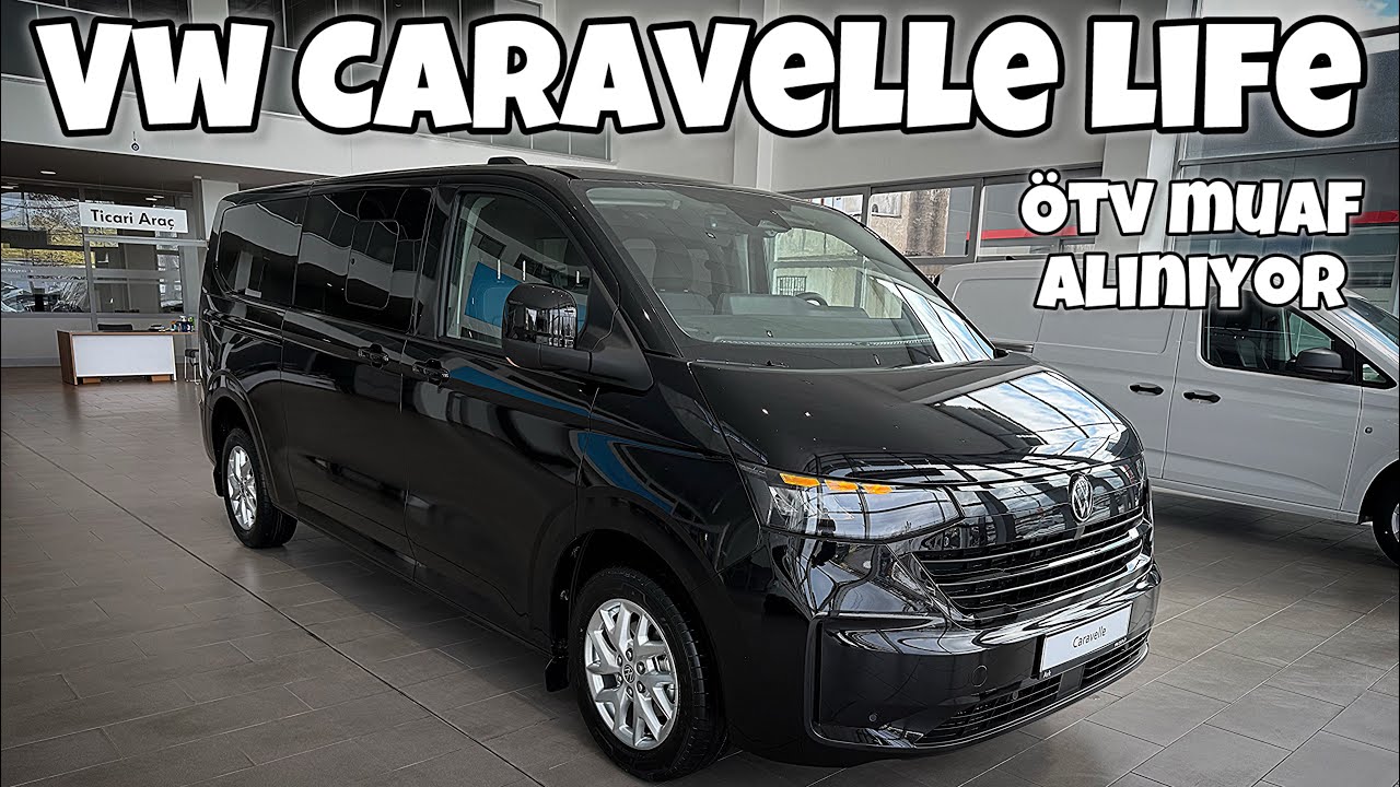 Volkswagen Caravelle Life 8+1 Otomobil Ruhsatlı