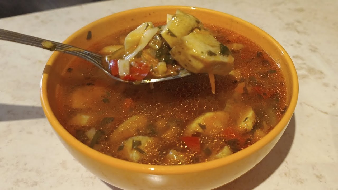 🍲🍄BORȘ CU HRIBI DE POST🍄🍲🥣 Un borș boieresc 🧅🥕🌶️🍅🍄🍲🤤