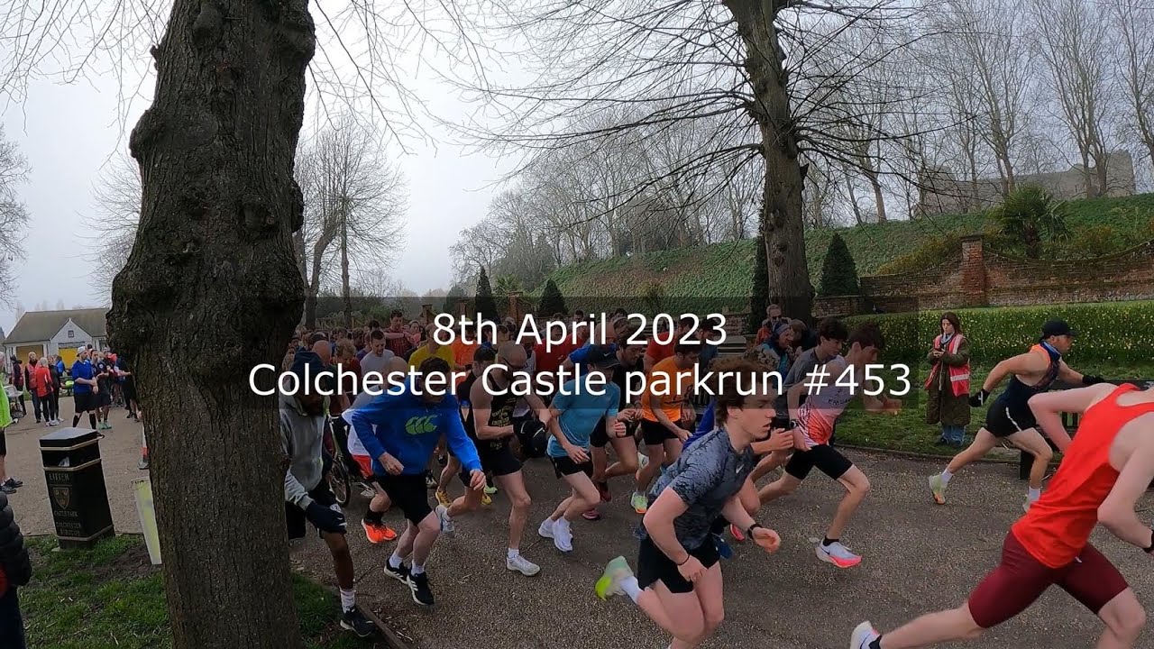 Colchester Castle parkrun #453 April 8th 2023 (fast)