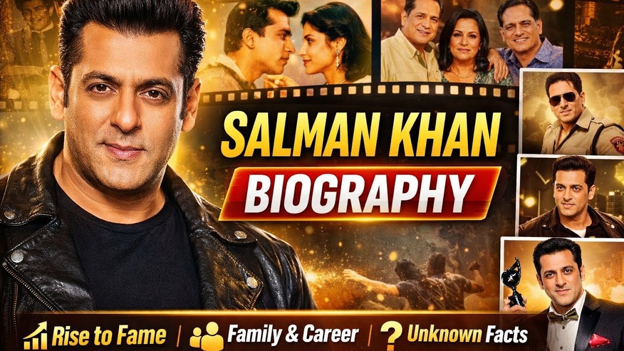 The Real Story of Salman Khan | Bollywood Superstar Biography