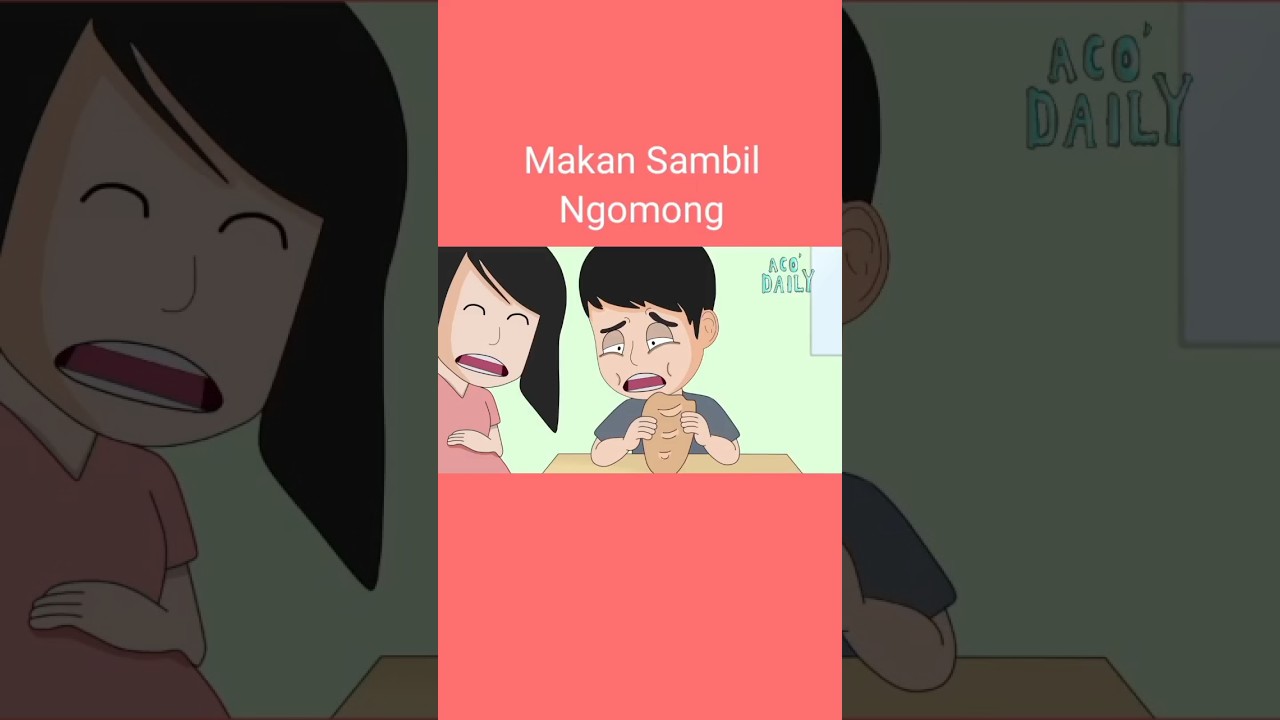 Makan Sambil Ngomong #animasi #acodaily #makan #kadaluarsa