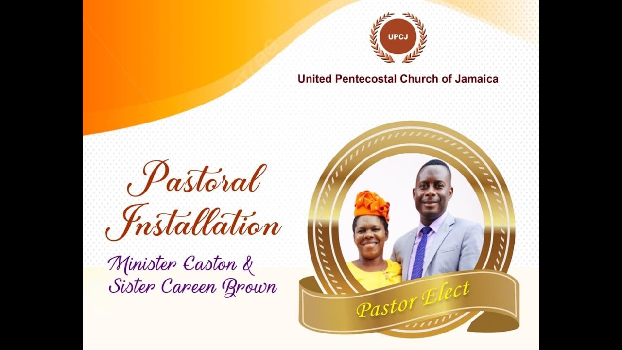 Pastoral Installation | Minister Easton Brown