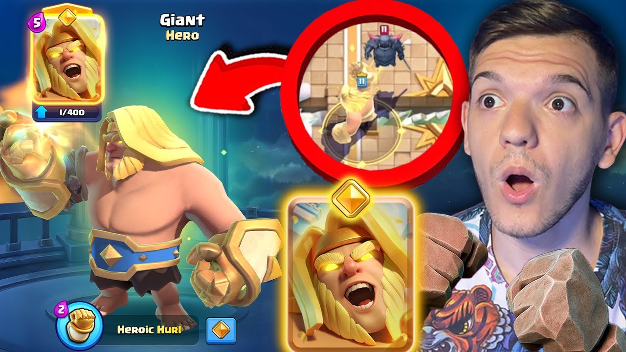 NOUL EROU GIANT ESTE OFICIAL AICI !! *ARUNCA ORICE CARTE*