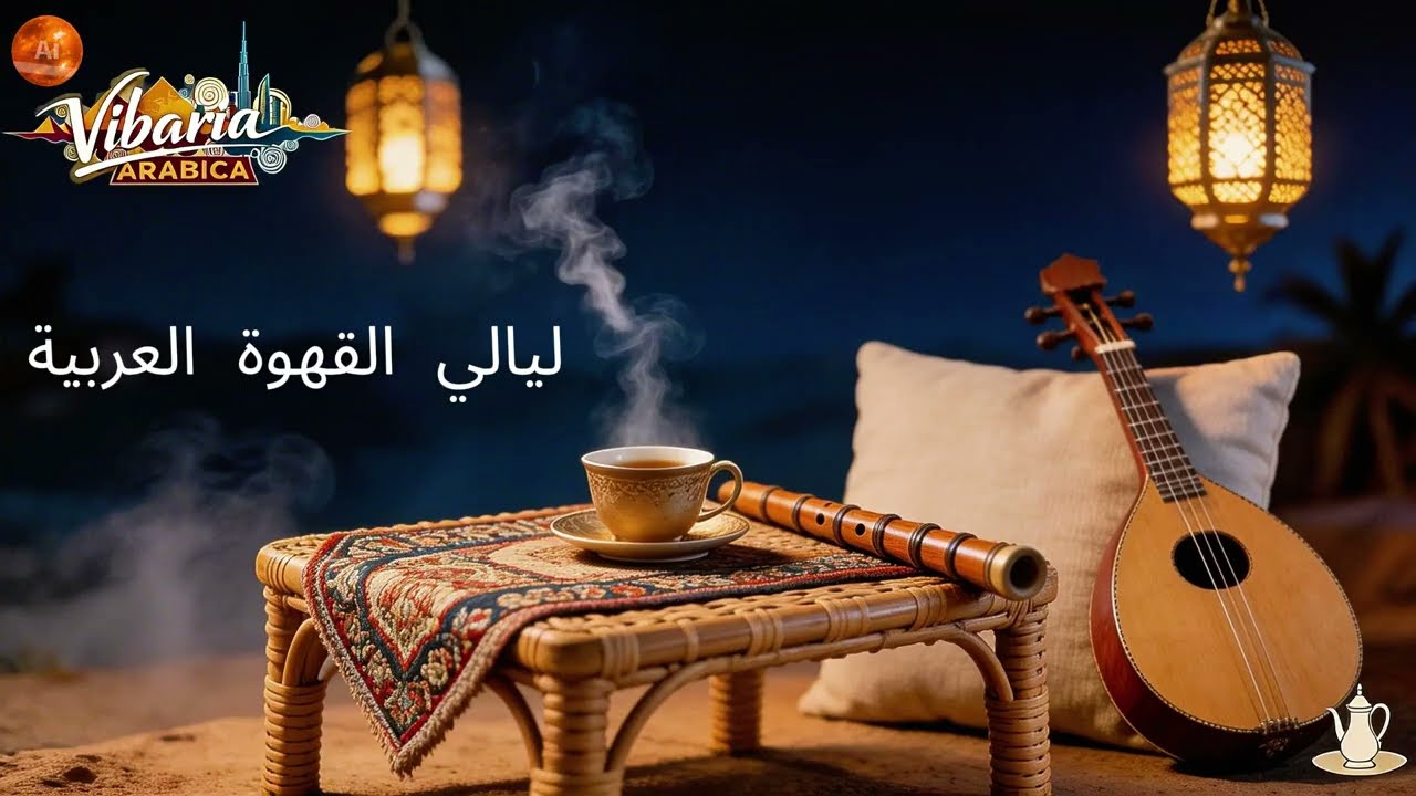 ليالي القهوة العربية | Arabic Coffee Nights – Oud & Ney Relaxing Music (+1 Hour)