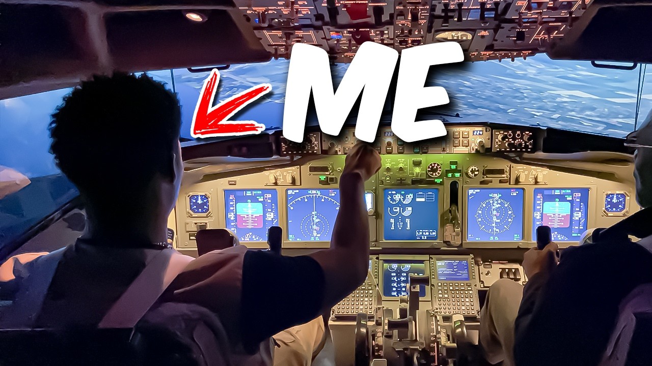 I Flew A *REAL* B737! – Was Microsoft Flight Simulator Enough To Prepare Me?