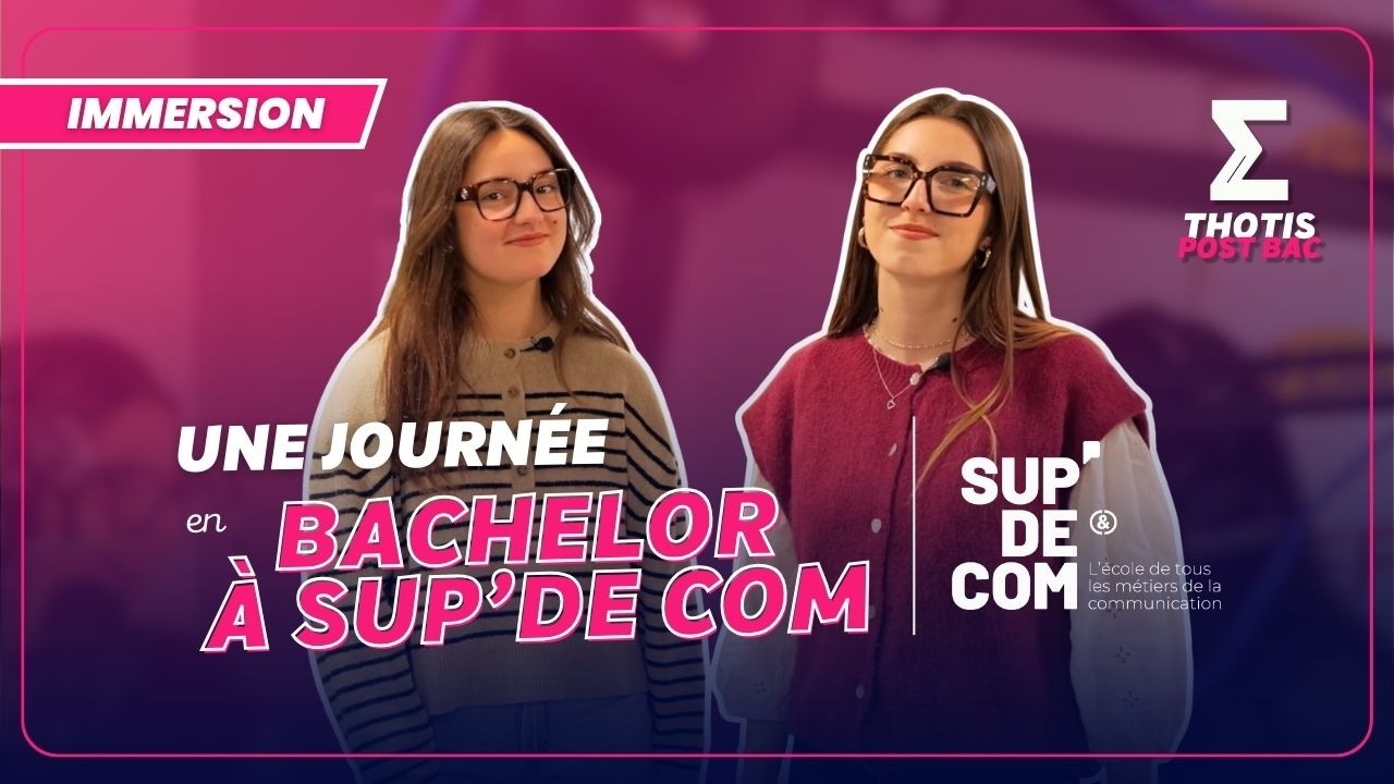 Une journée en Bachelor Chargé de Communication à SUP'DE COM